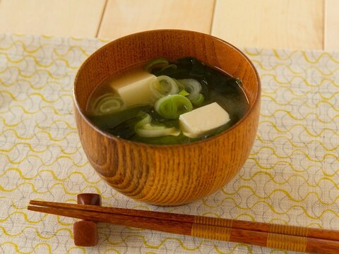 豆腐のお味噌汁 Tofu Miso Soup